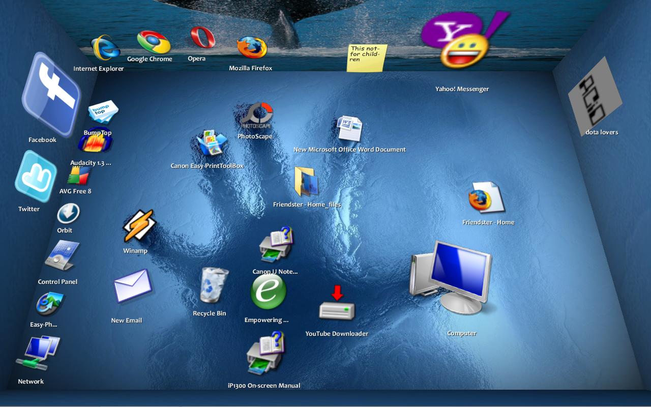 Anand Agarawala on BumpTop- a 3 D desktop environment